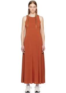 Max Mara Leisure Orange Supremo Midi Dress