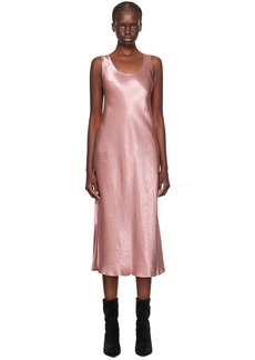 Max Mara Leisure Pink Talete Midi Dress