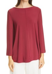 Max Mara Leisure Rivolo Flared Sleeve Top in Rosso at Nordstrom