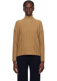 Max Mara Leisure Tan Beira Turtleneck