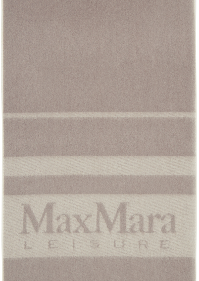 Max Mara Leisure Taupe Colibri Scarf