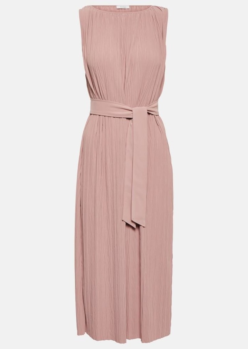 Max Mara Leisure Vadius belted midi dress