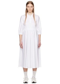 Max Mara Leisure White Maggio Midi Dress