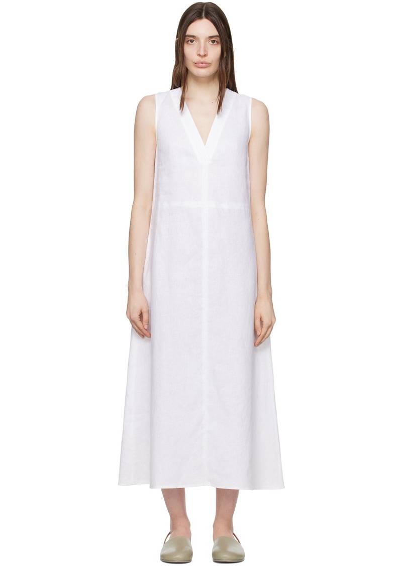 Max Mara Leisure White Sofocle Maxi Dress