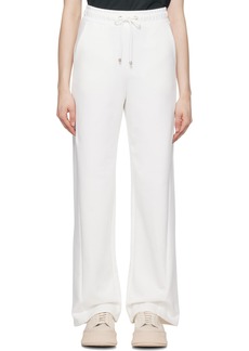 Max Mara Leisure White Ultra Lounge Pants