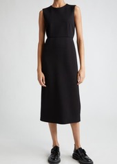 Max Mara Maremar Sleeveless Jersey Sheath Dress