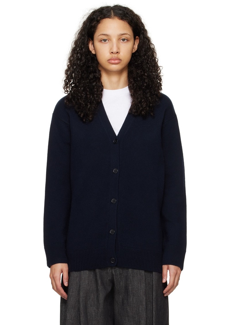 Max Mara Navy Jane Cardigan