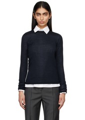 Max Mara Navy Vadius Sweater