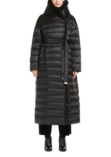 Max Mara Novem Reversible Long Puffer Robe Coat