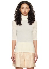 Max Mara Off-White Ciriaco Turtleneck