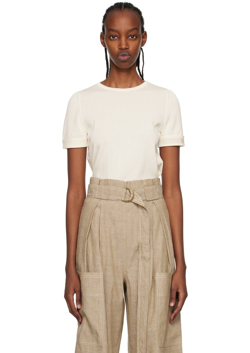 Max Mara Off-White Limone T-Shirt