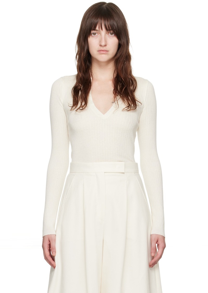 Max Mara Off-White Urlo Sweater