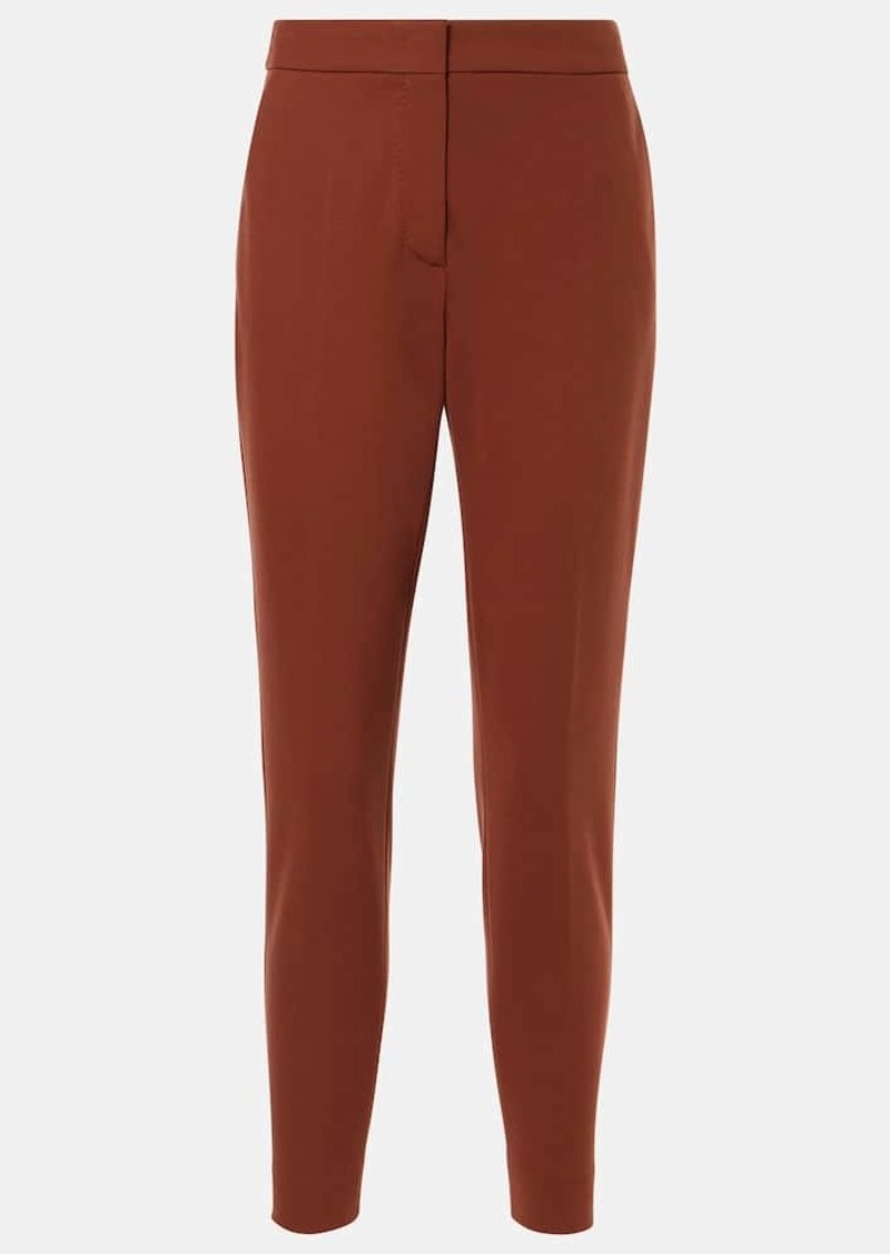 Max Mara Pegno jersey slim pants