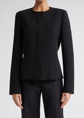 Max Mara Pepli Stretch Virgin Wool Jacket