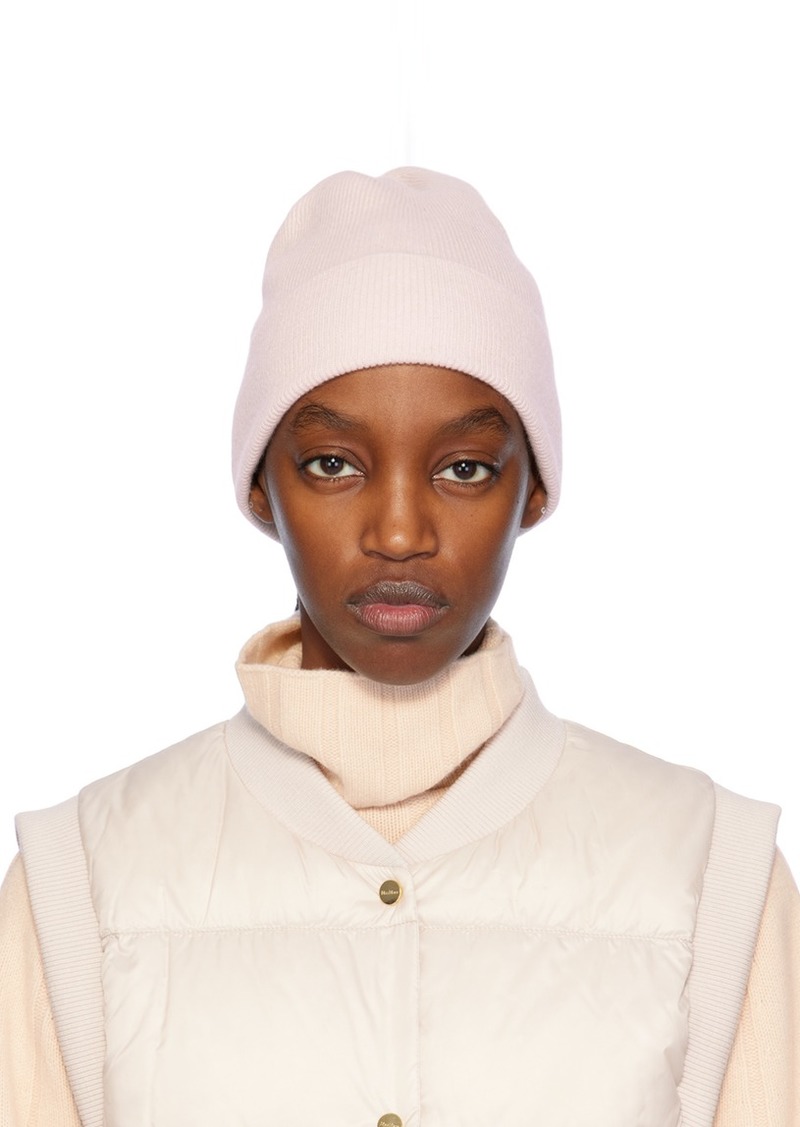 Max Mara Pink Dindi Beanie