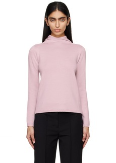 Max Mara Pink Paprica Turtleneck