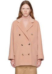 Max Mara Pink Rebus Coat