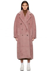 Max Mara Pink Teddy Bear Coat