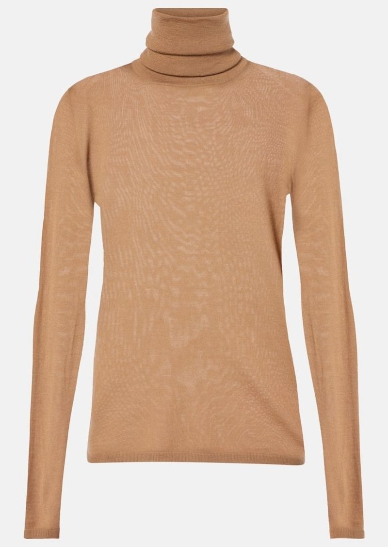 Max Mara Saluto virgin wool turtleneck sweater