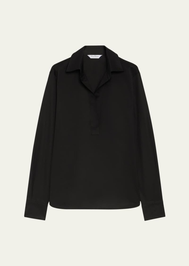 Max Mara Scire Johnny Collar Blouse