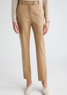 Max Mara Studio Ananas Stretch Jersey Ankle Trousers