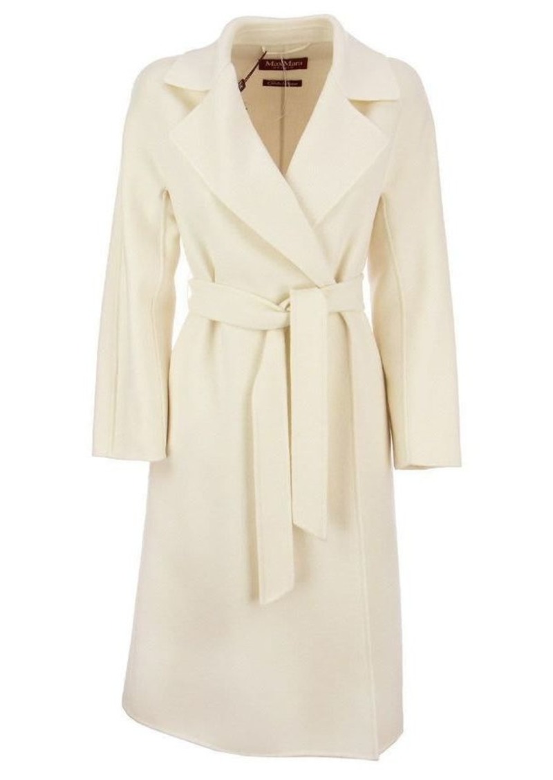MAX MARA STUDIO CLES - Wool, cashmere and silk coat