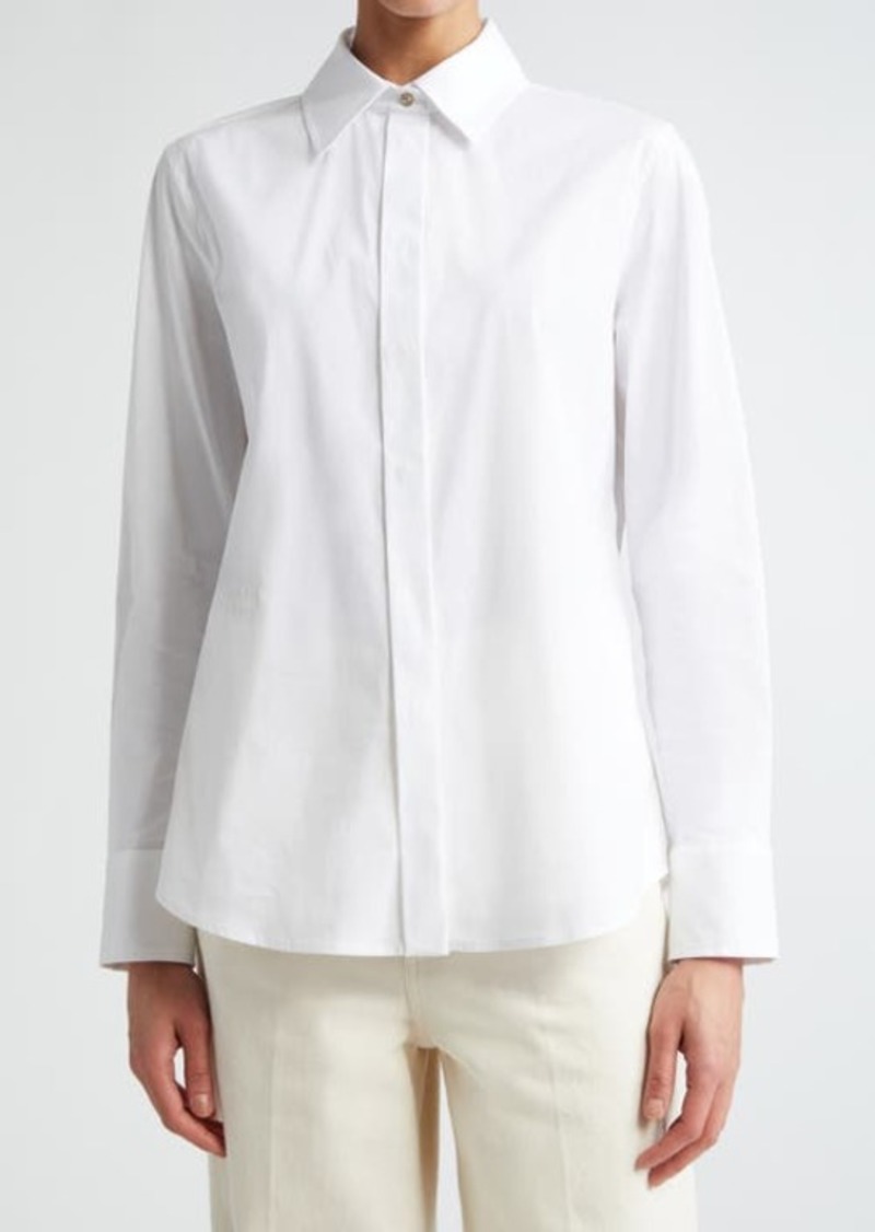 Max Mara Studio Frine Button-Up Shirt