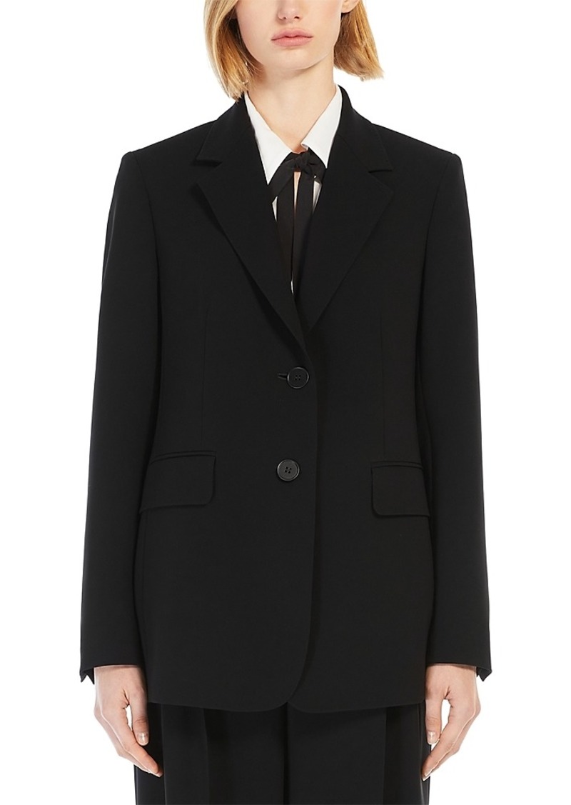 Max Mara Studio Linz Two Button Lapel Jacket