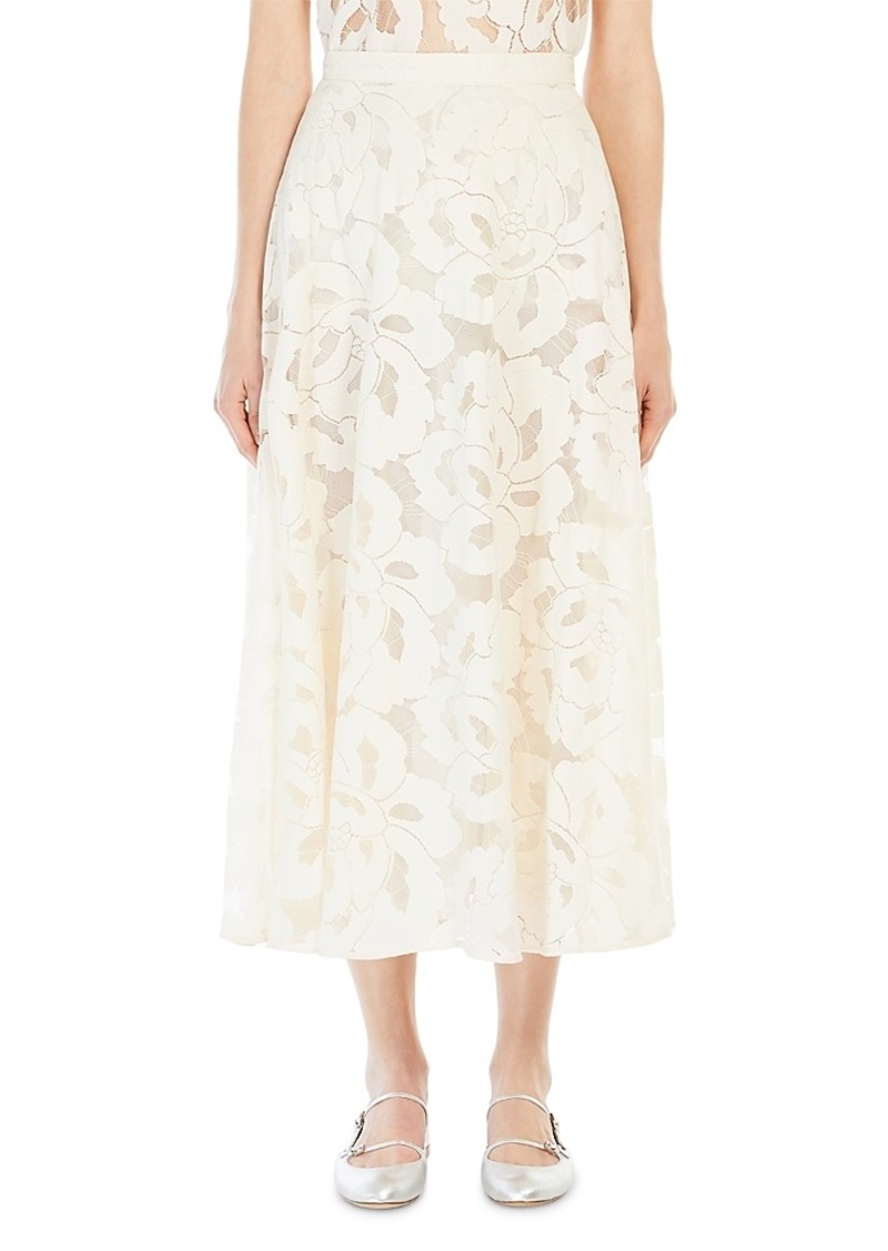 Max Mara Studio Zitto Lace Skirt