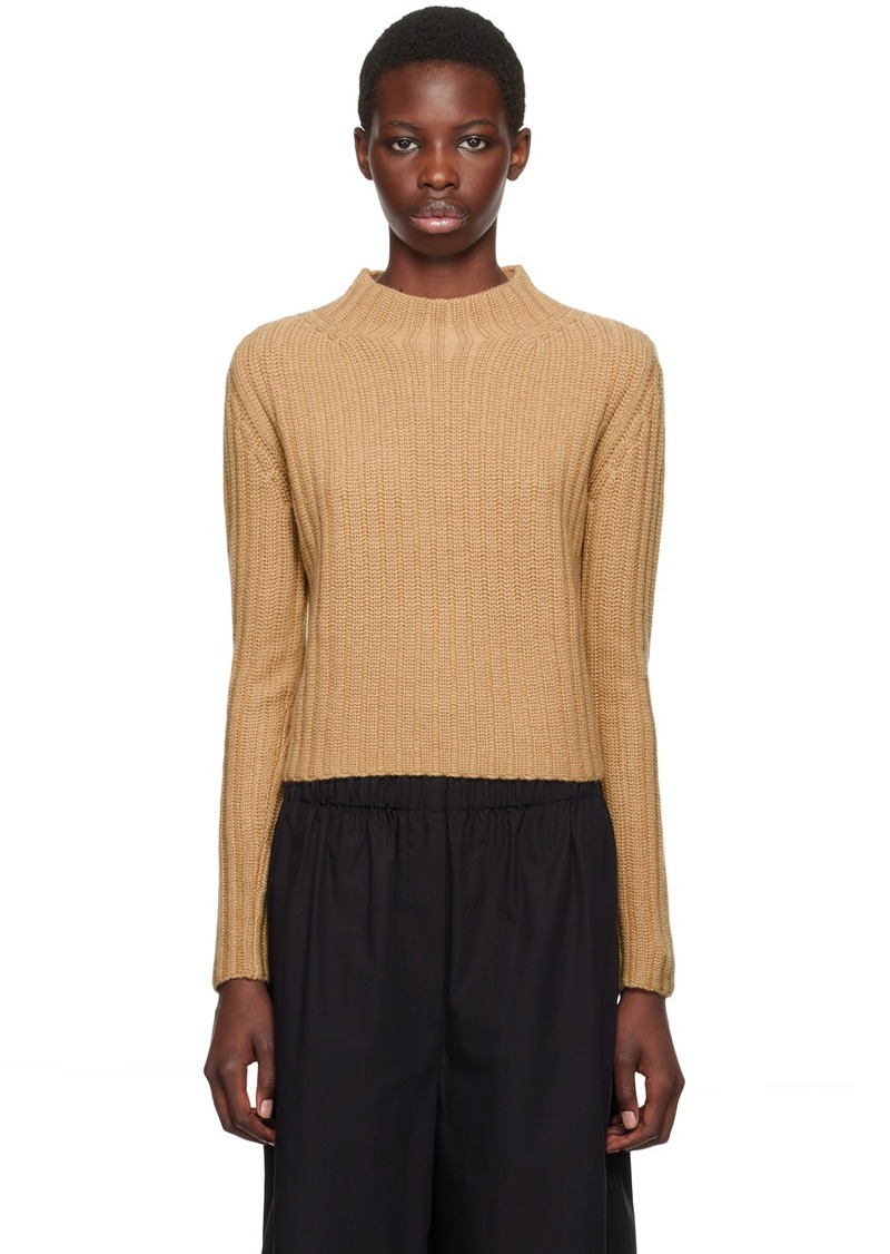 Max Mara Tan Aloa Sweater