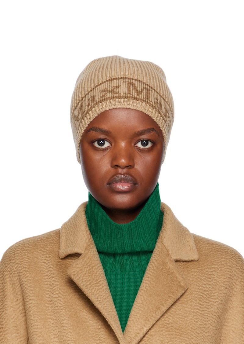 Max Mara Tan Educata Beanie