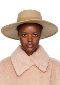 Max Mara Tan Eliseo Hat