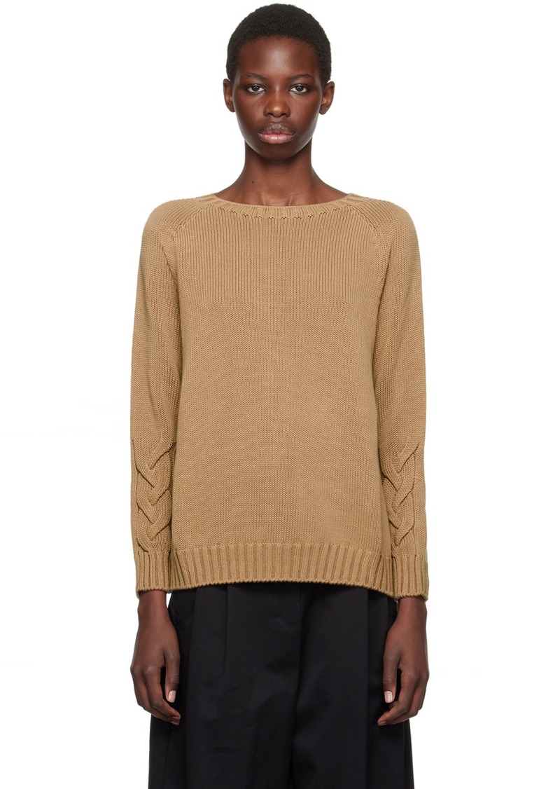 Max Mara Tan Harald Sweater