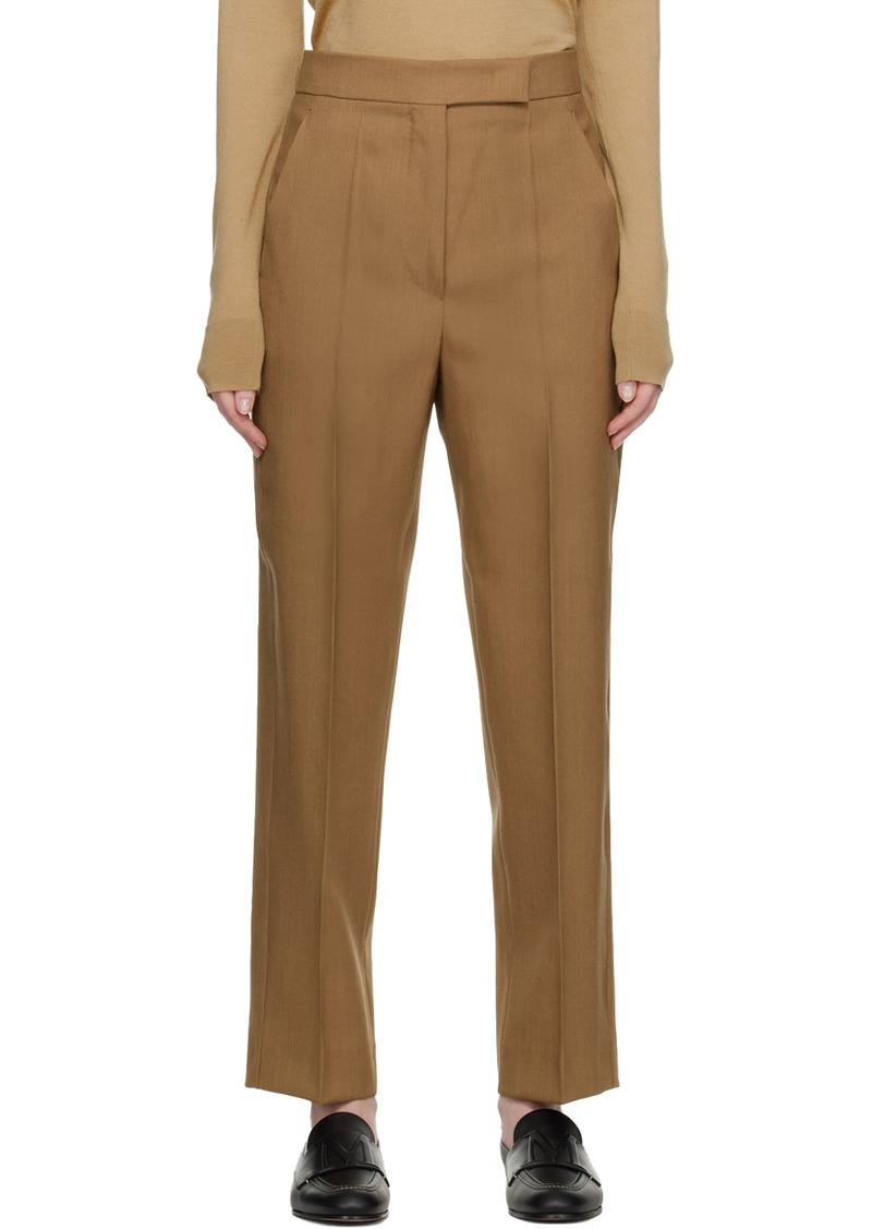 Max Mara Tan Sebino Trousers