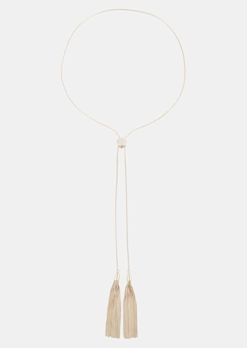 Max Mara Tandem embellished necklace