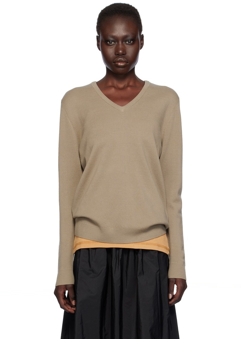 Max Mara Taupe Pevera Sweater