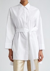 Max Mara Tea Belted Cotton Tunic