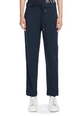 Max Mara Leisure Terreno Drawstring Stretch Cotton Ankle Pants