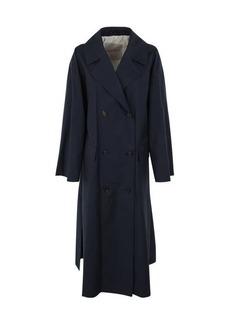 MAX MARA THE CUBE ATRENCH DOUBLE BREASTED CLASSIC TRENCH COAT CLOTHING