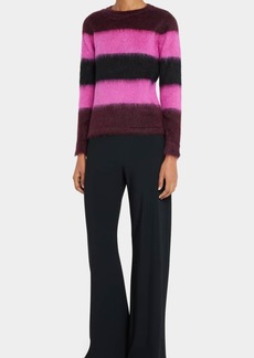 Max Mara Ulivo Colorblock Striped Wool Sweater