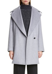 Max Mara Uomo Cashmere Coat in Light Grey at Nordstrom