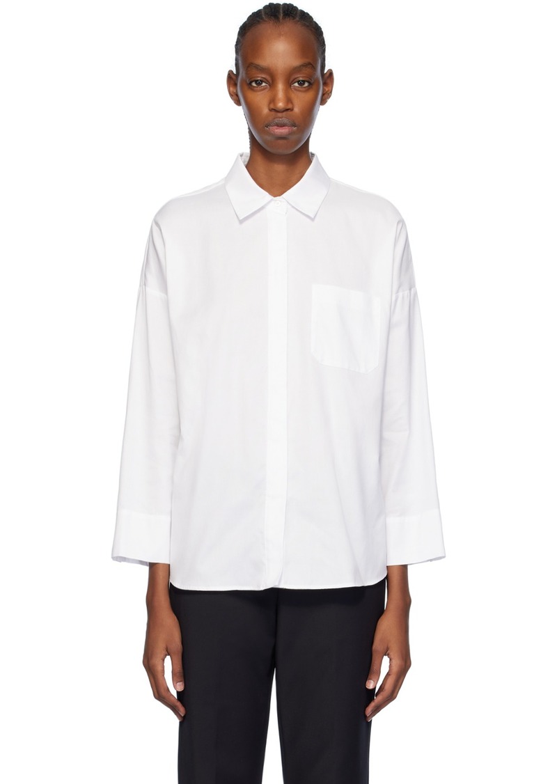Max Mara White Lodola Shirt