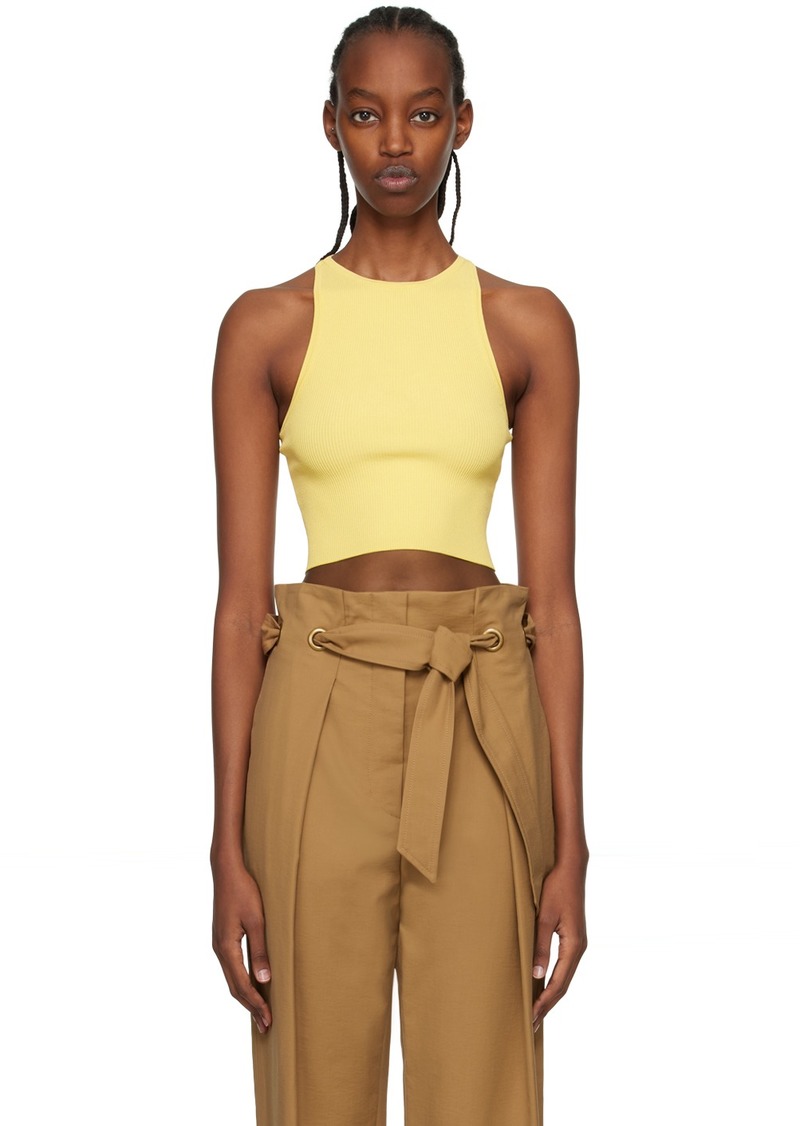 Max Mara Yellow Turku Tank Top