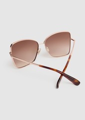 Max Mara Menton Squared Metal Sunglasses