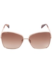 Max Mara Menton Squared Metal Sunglasses