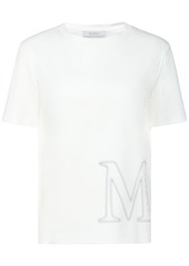 Max Mara Monviso Logo Cotton & Modal T-shirt