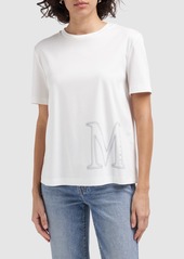 Max Mara Monviso Logo Cotton & Modal T-shirt