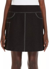 Max Mara Nabulus Jersey Miniskirt