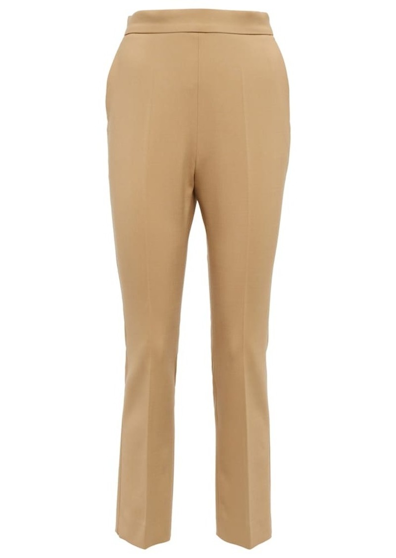 Max Mara Nepeta wool-blend crêpe pants