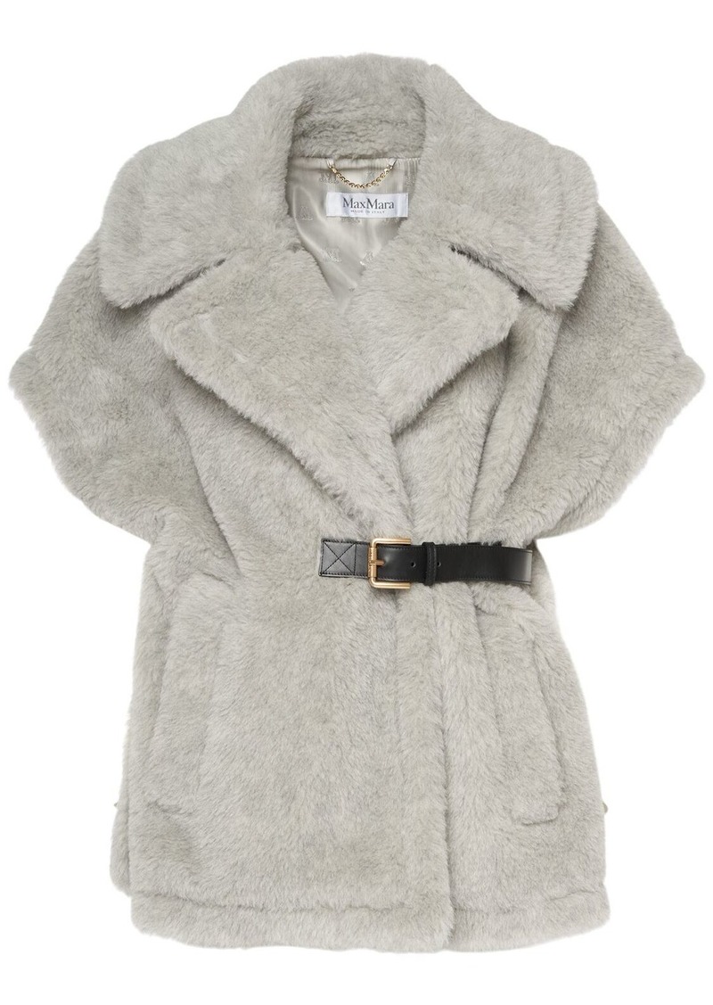 Max Mara New Abavo2 Teddy Cape